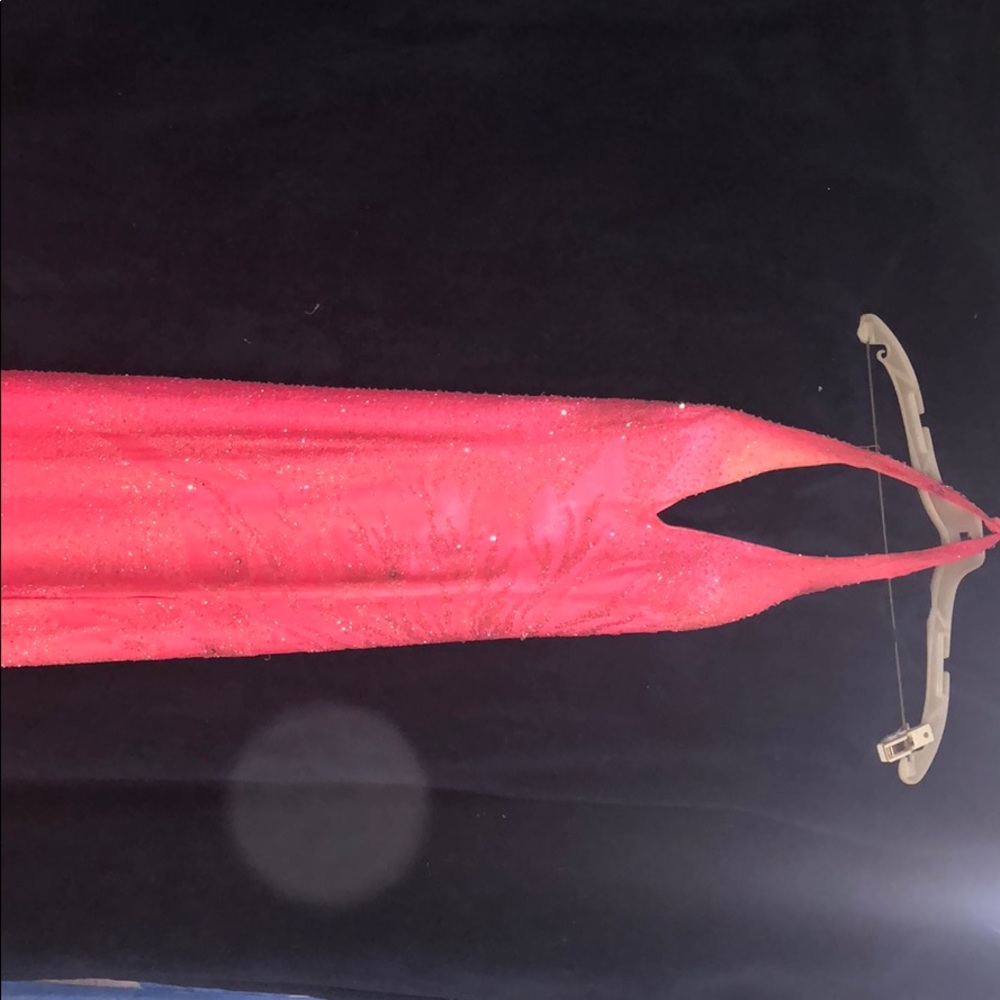 Hot pink homecoming dress